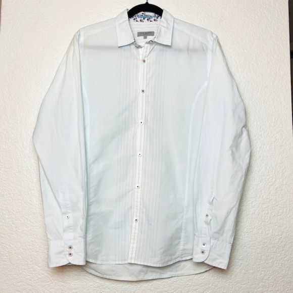 TED BAKER London Long Sleeve Button Down Shirt 3 - Picture 1 of 6